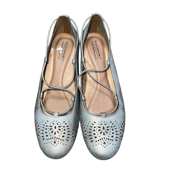 ROCKPORT Women's Cobb Hill Judson Cross Wedge Nubuck Leather Finish Size 8 - Picture 2 of 6